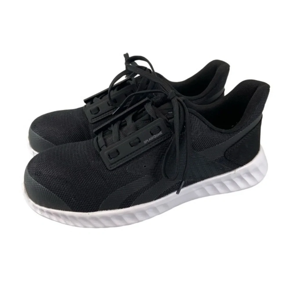 Reebok Womens 6.5 Sublite Legend Work‎ Shoe Black RB4023 Composite Toe Sneaker